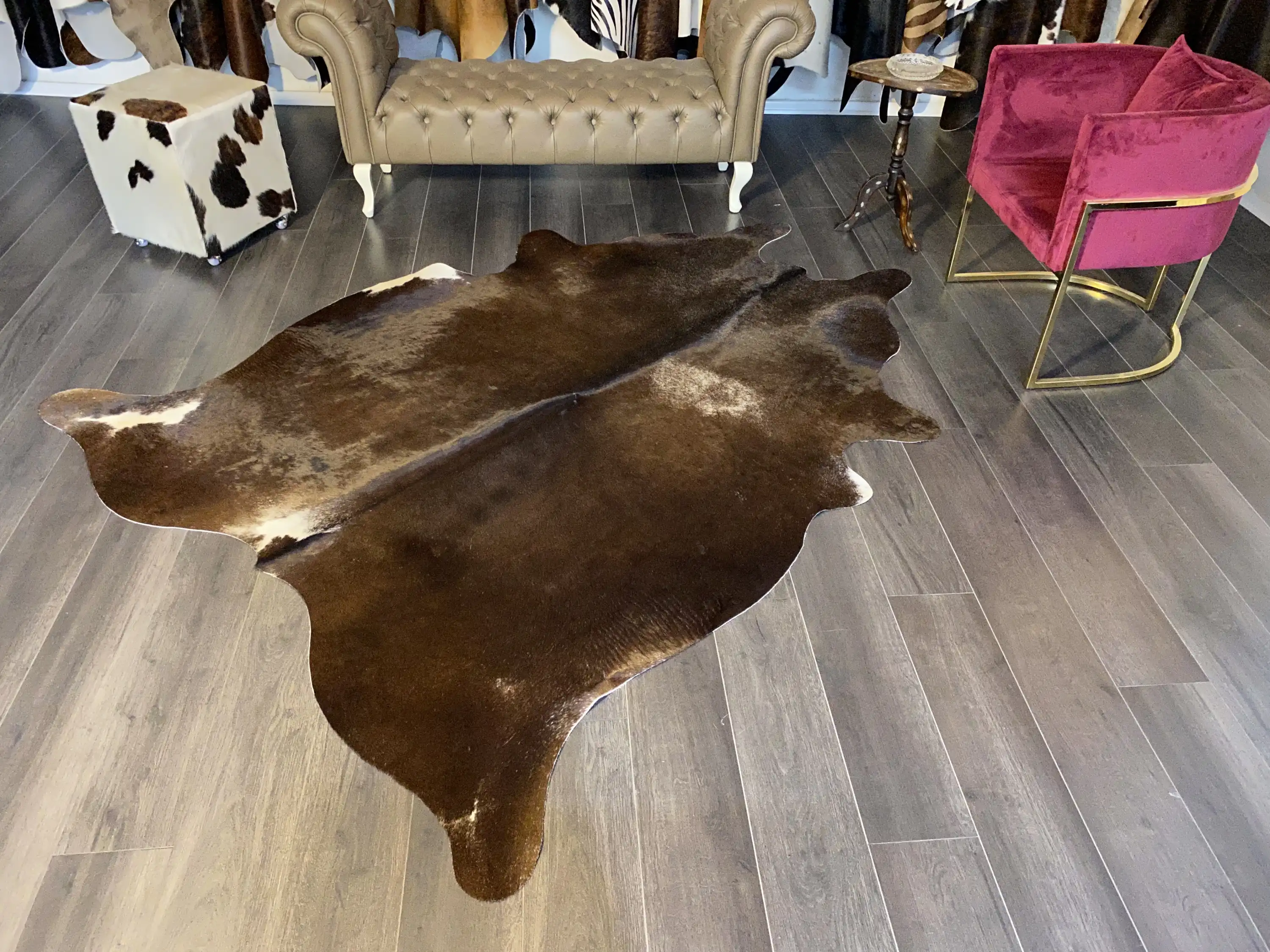 HAKİKİ DERİ DANA POSTU KAHVE 190 x 240 - 0201000124