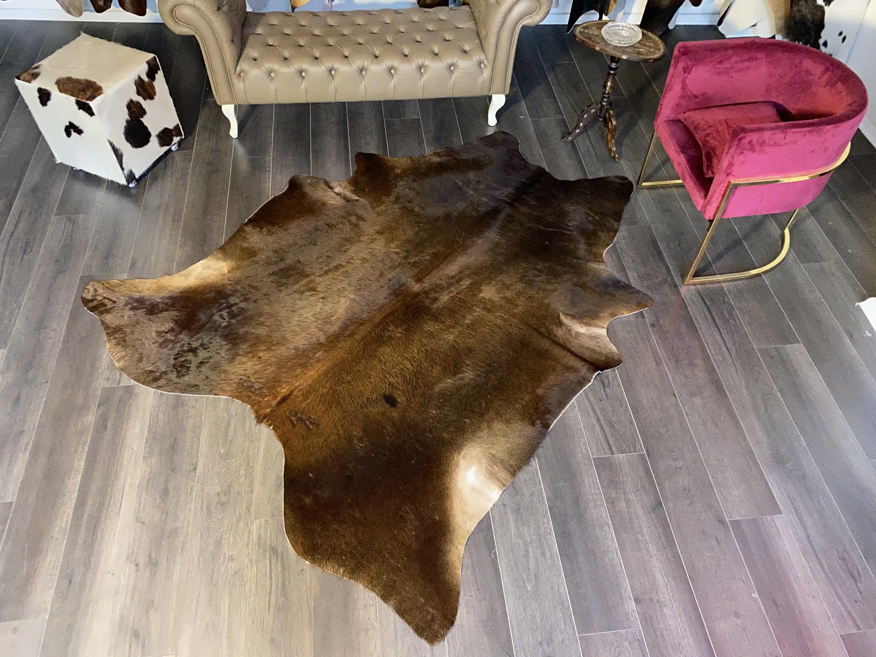 HAKİKİ DERİ DANA POSTU KAHVE 195 x 230 - 0201000087