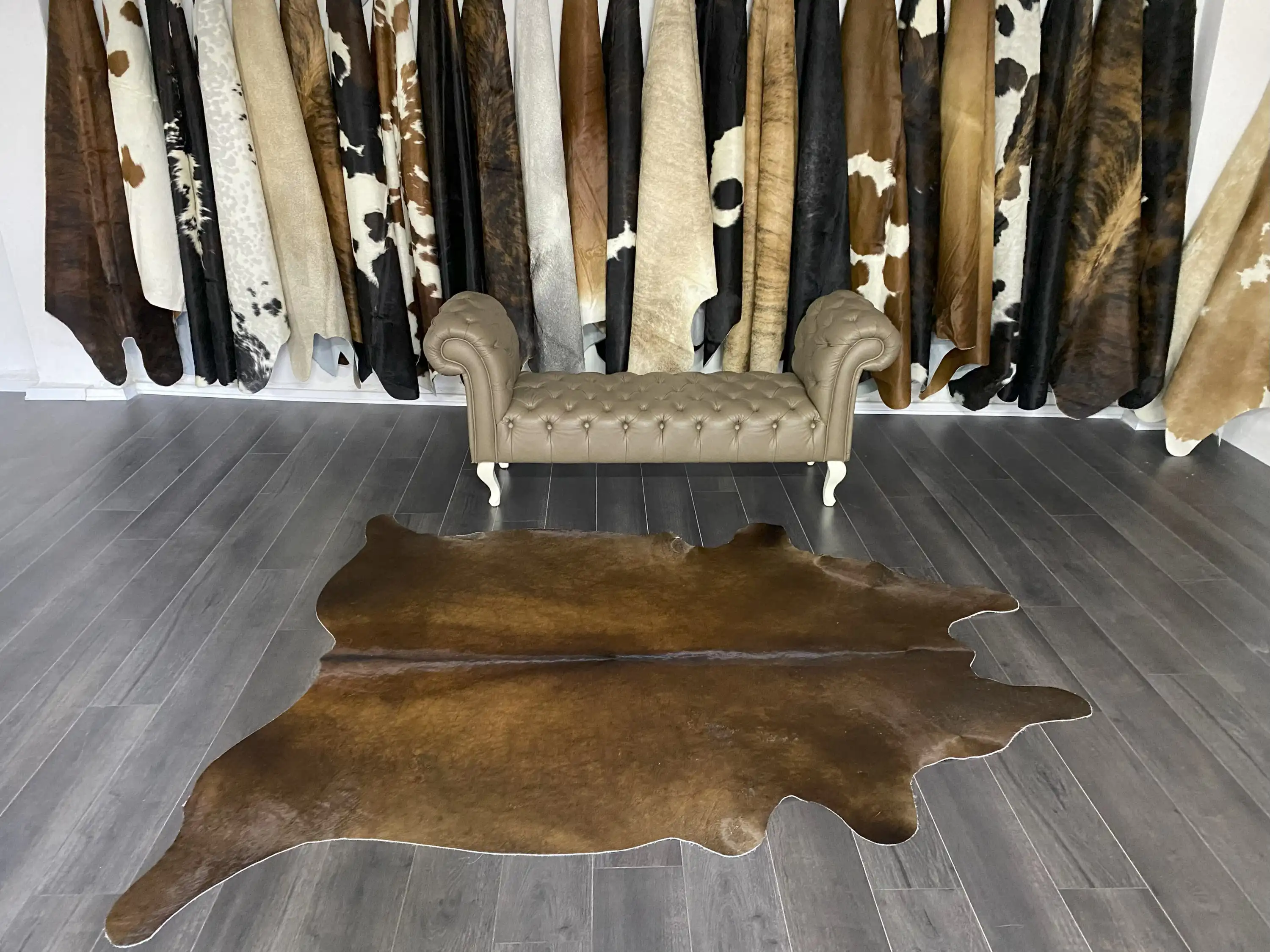 HAKİKİ DERİ DANA POSTU KAHVE 195 x 235 - 0201000006