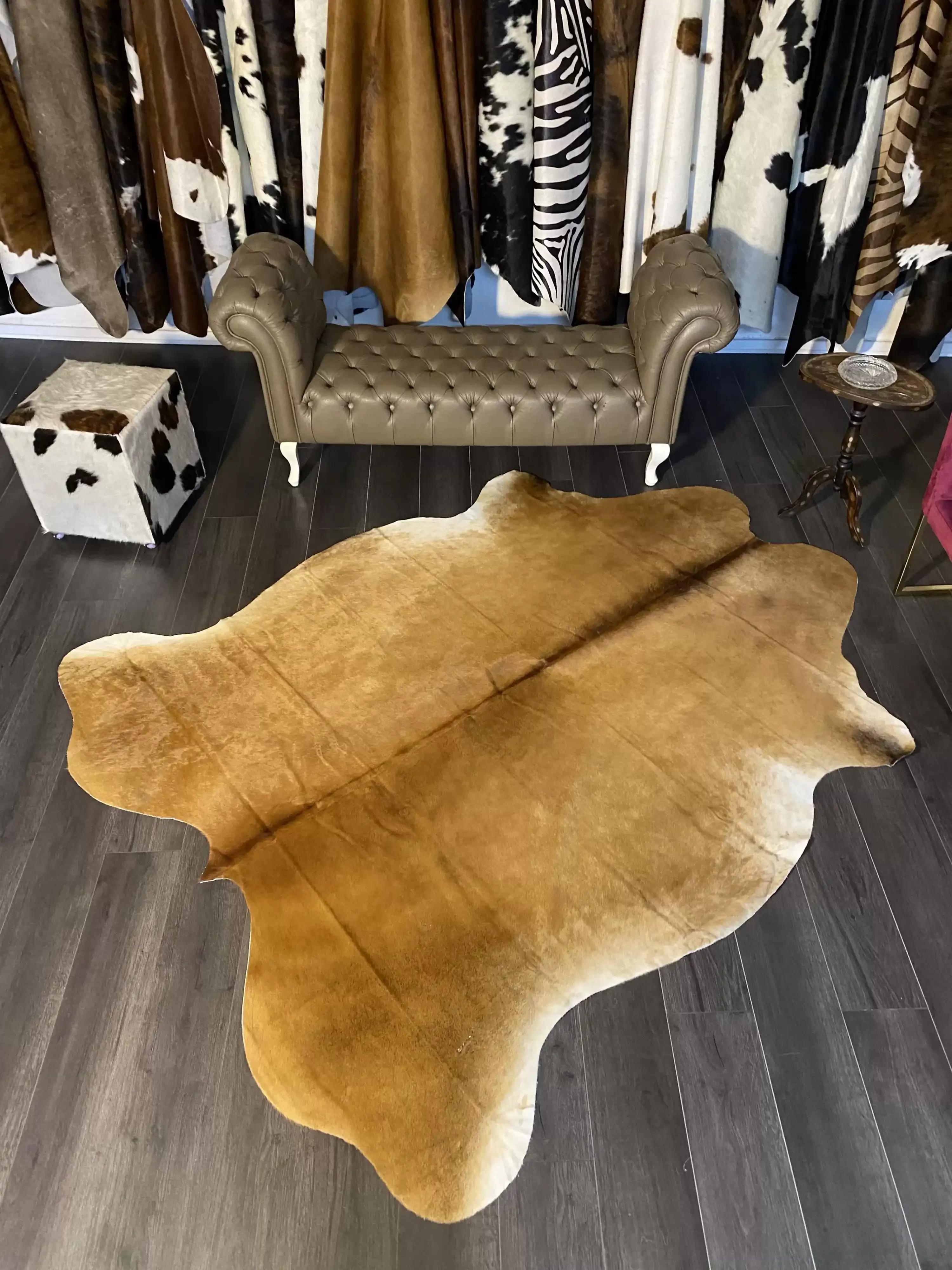 HAKİKİ DERİ DANA POSTU KAHVE 195 x 235 - 0201000166