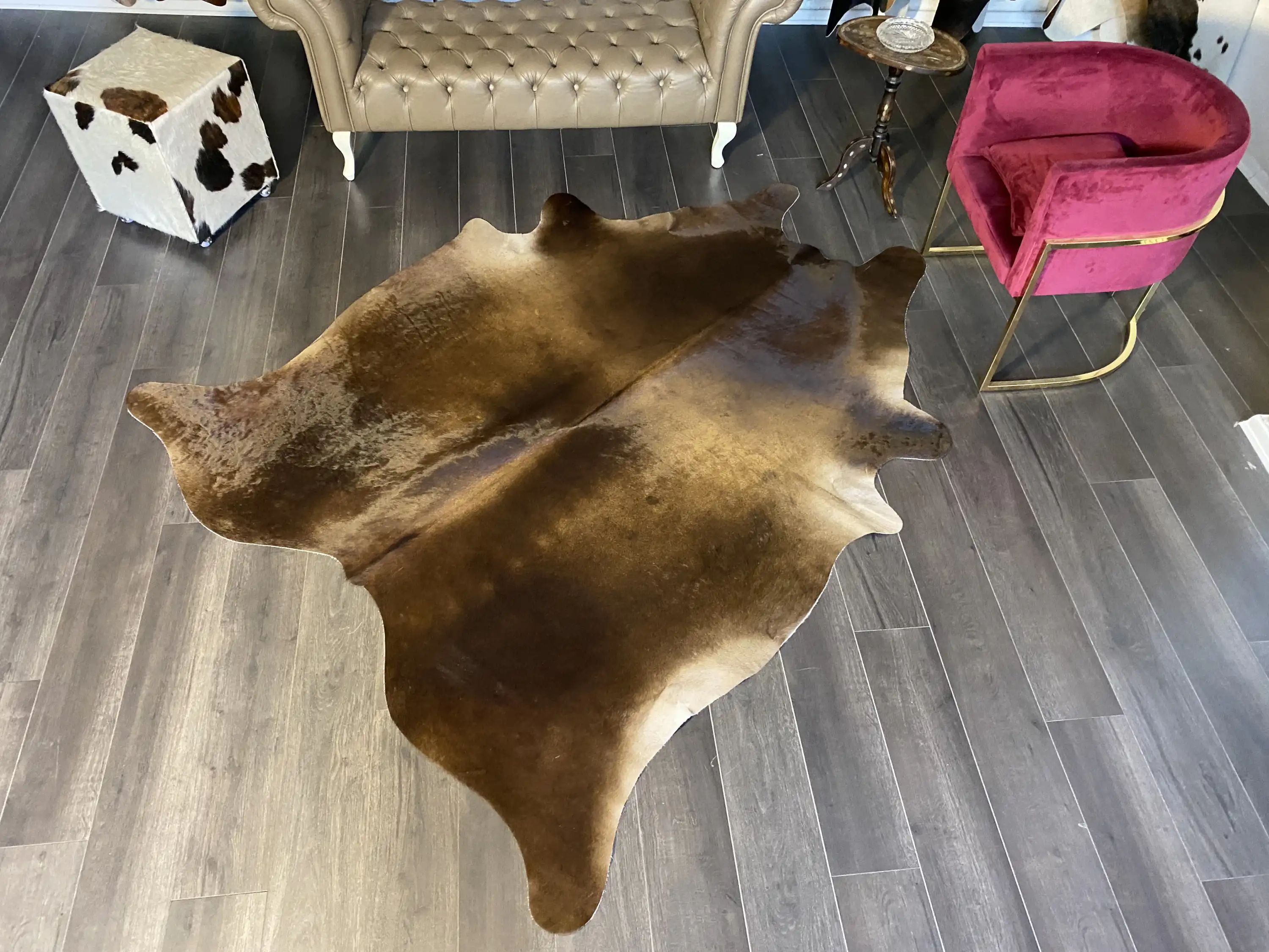 HAKİKİ DERİ DANA POSTU KAHVE 195 x 245 - 0201000113