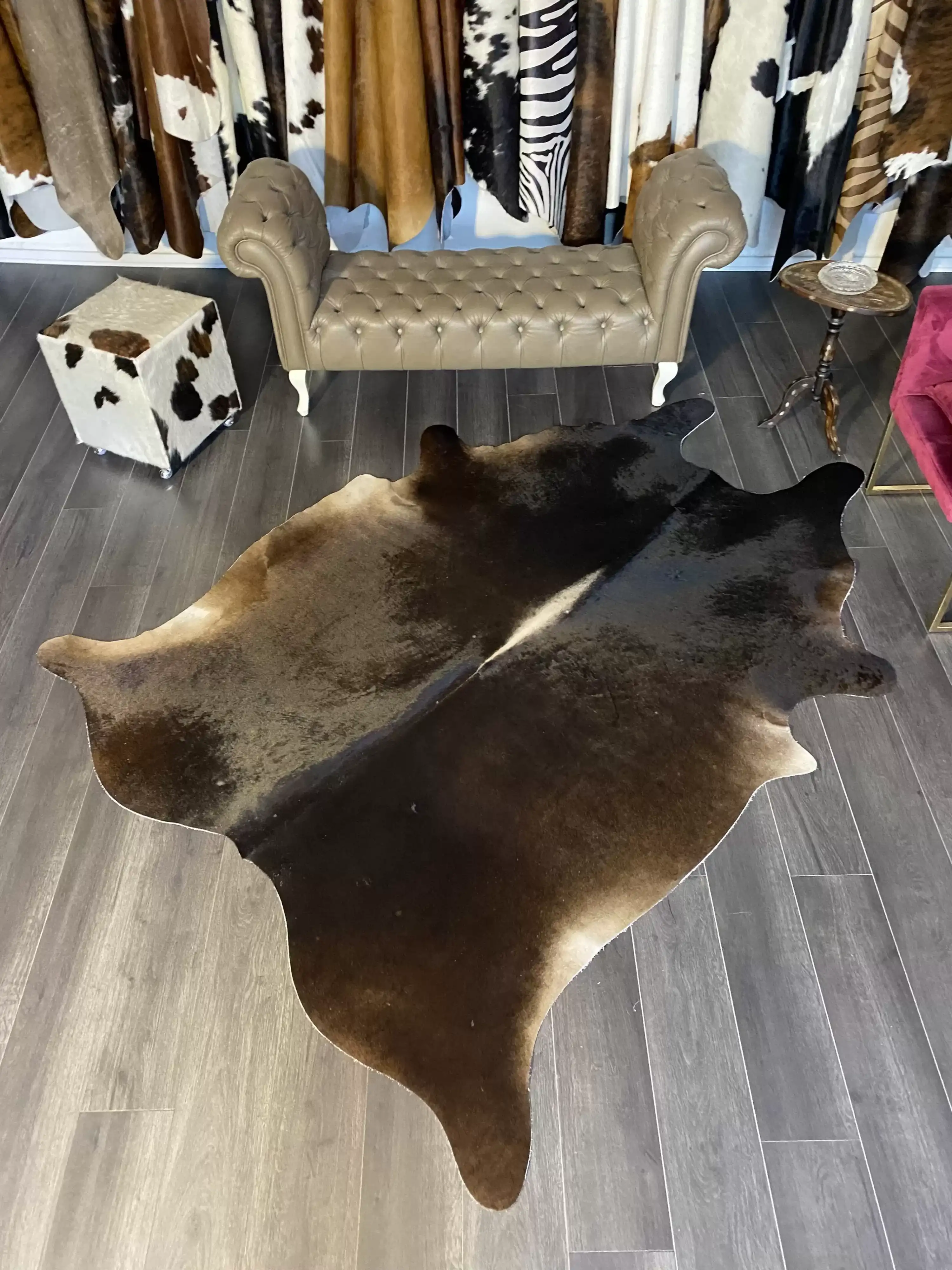 HAKİKİ DERİ DANA POSTU KAHVE 195 x 255 - 0201000118