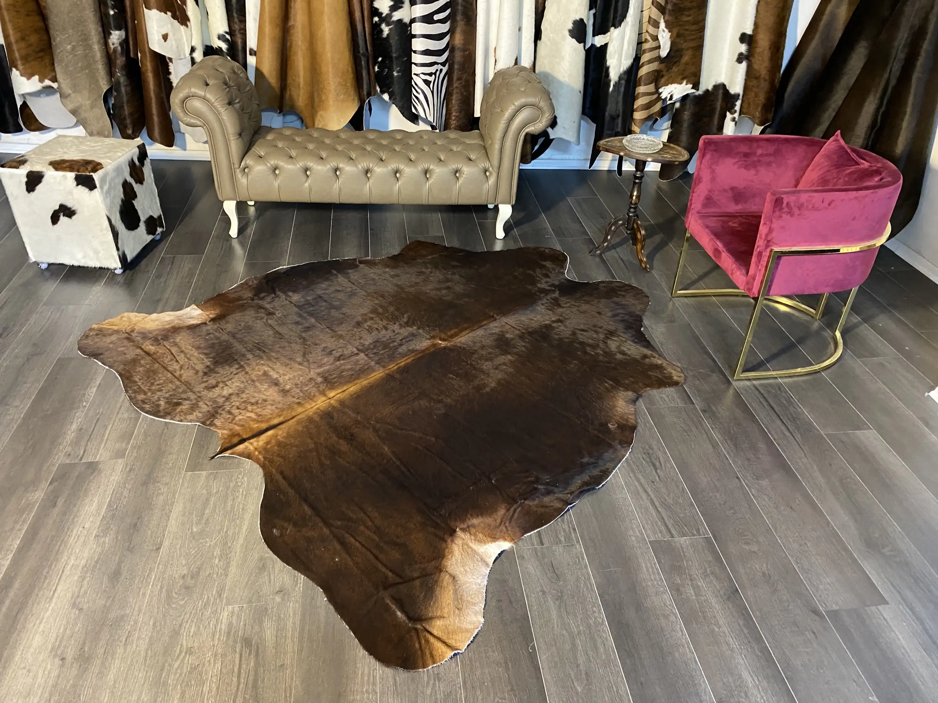 HAKİKİ DERİ DANA POSTU KAHVE 200 x 210 - 0201000164