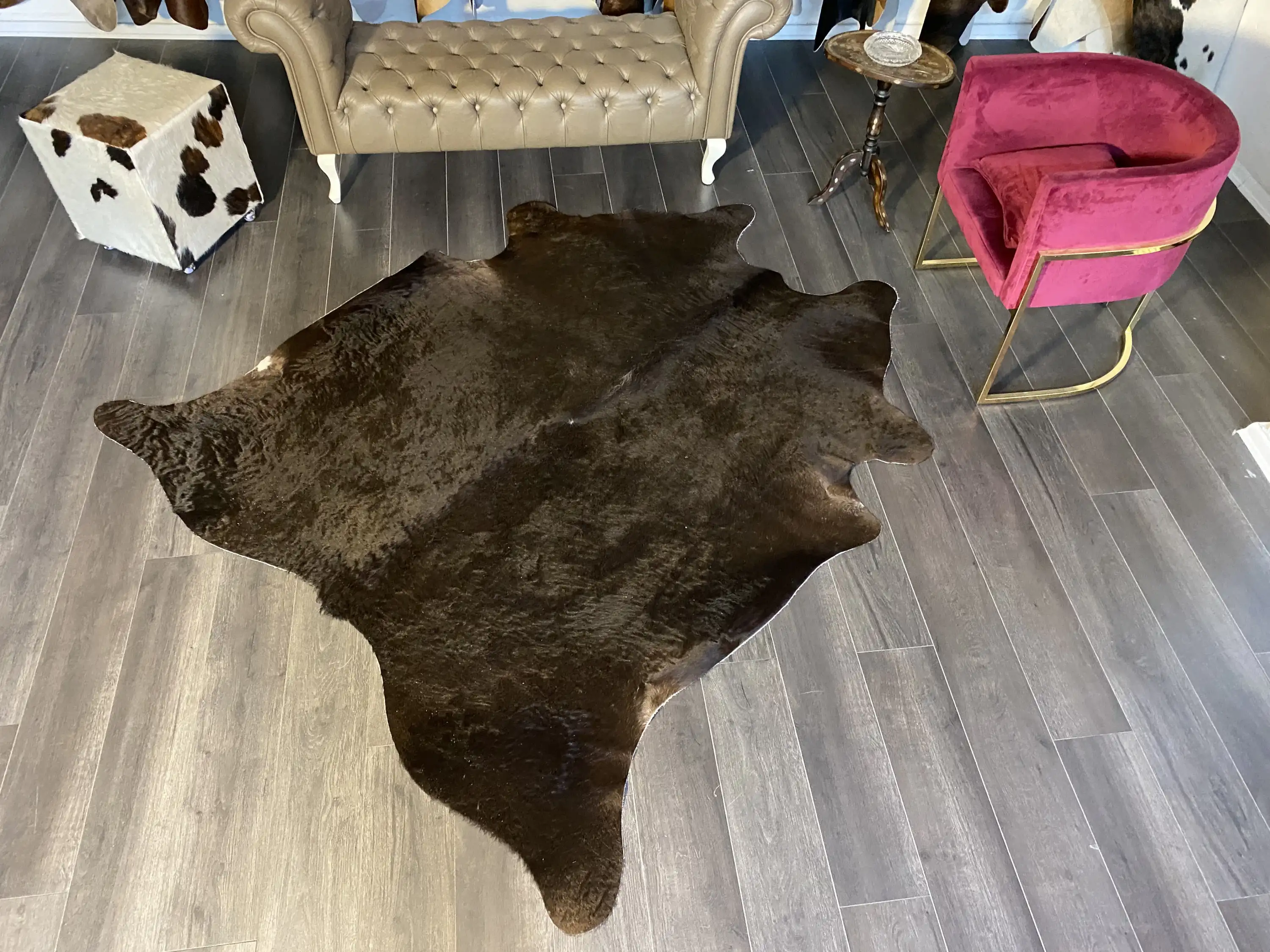 HAKİKİ DERİ DANA POSTU KAHVE 200 x 220 - 0201000107