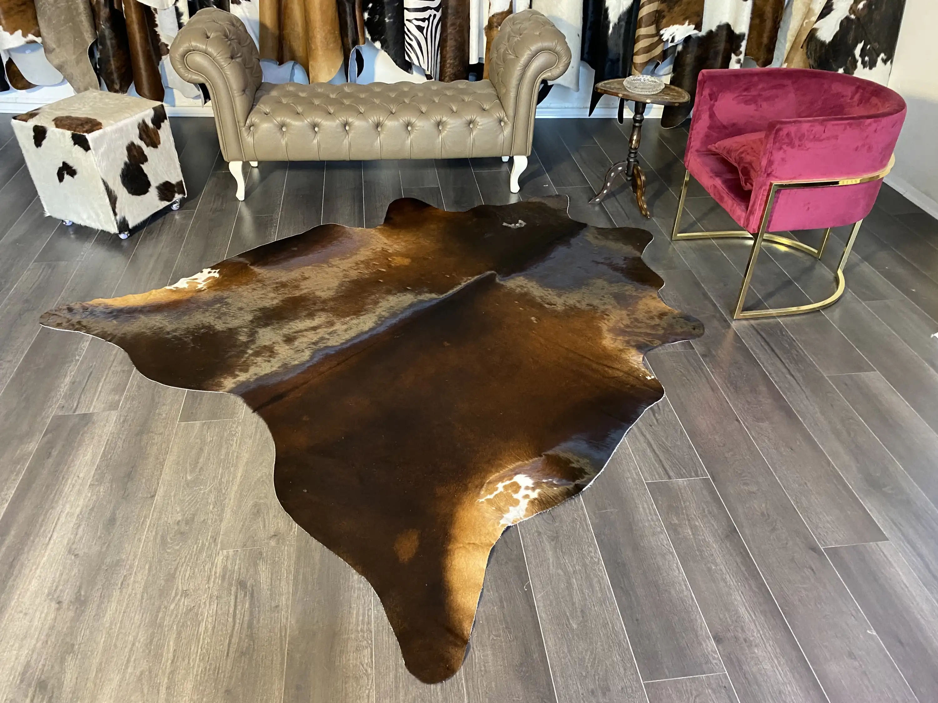 HAKİKİ DERİ DANA POSTU KAHVE 200 x 225 - 0201000090