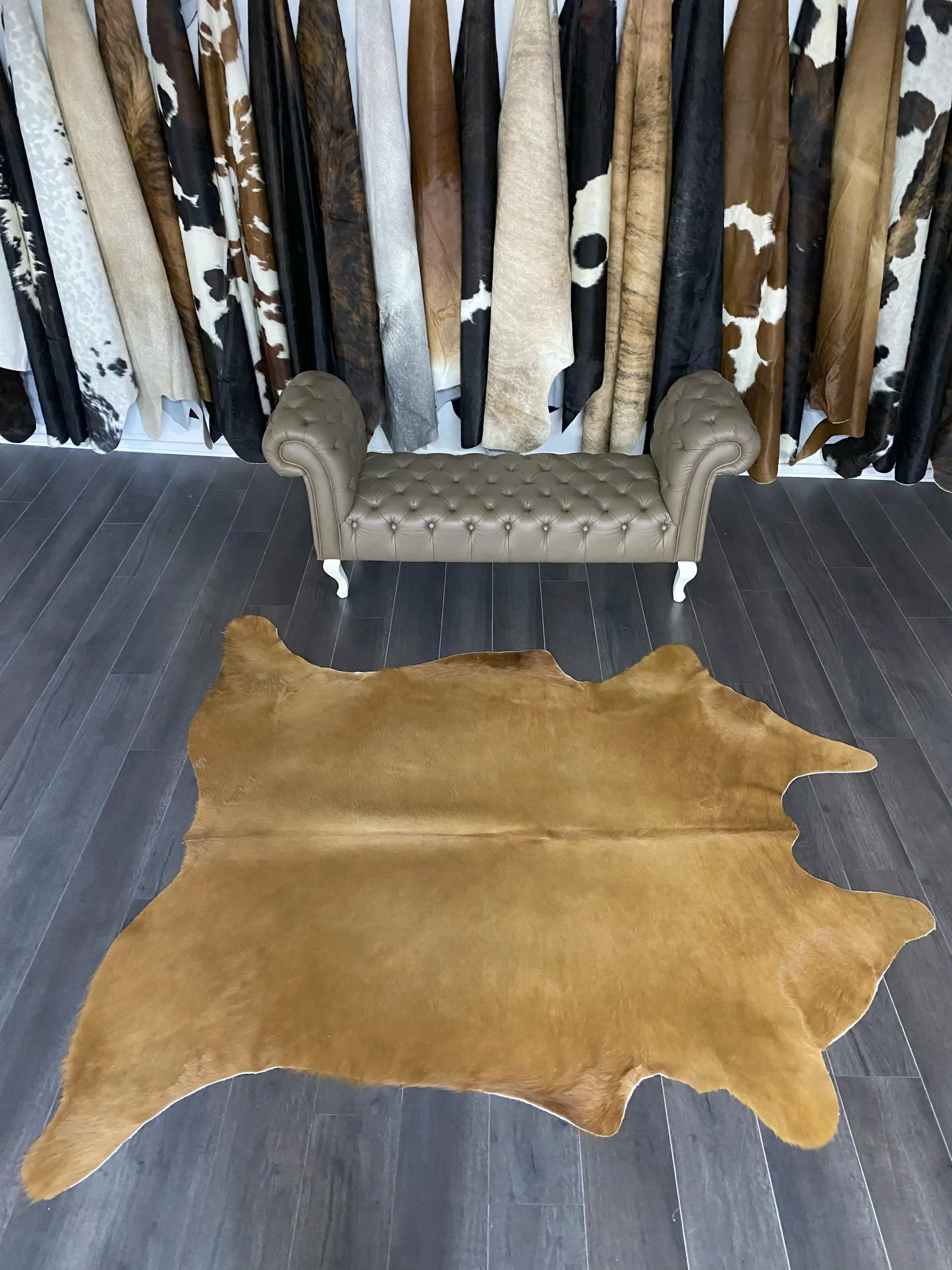 HAKİKİ DERİ DANA POSTU KAHVE 205 x 220 - 0201000013