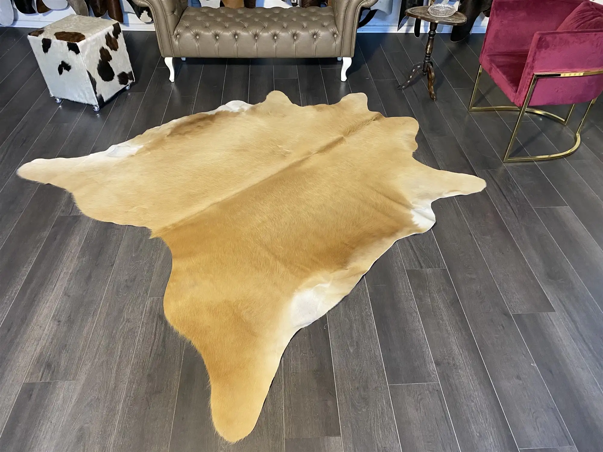 HAKİKİ DERİ DANA POSTU KAHVE 215 x 235 - 0201000054