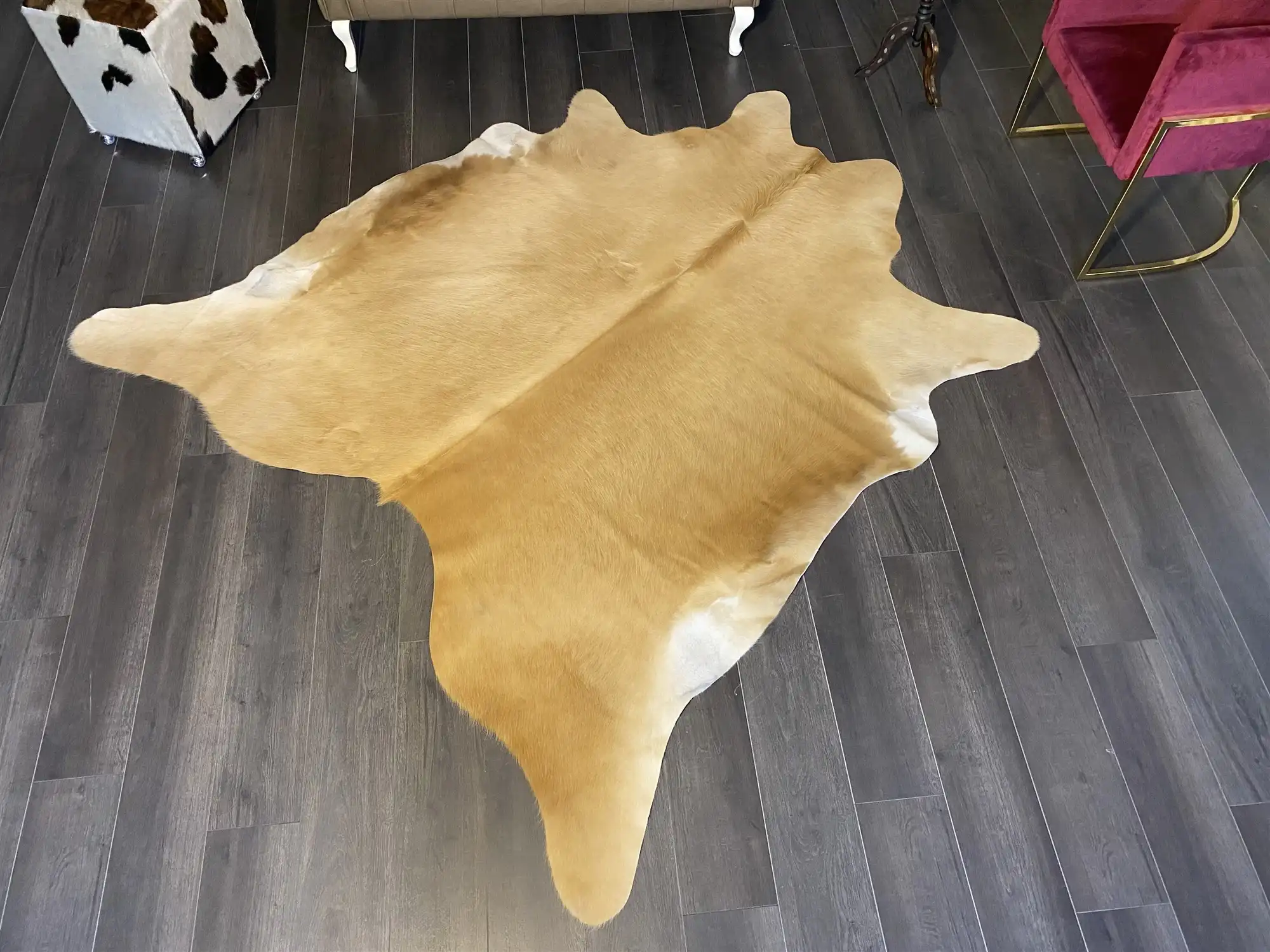 HAKİKİ DERİ DANA POSTU KAHVE 215 x 235 - 0201000054