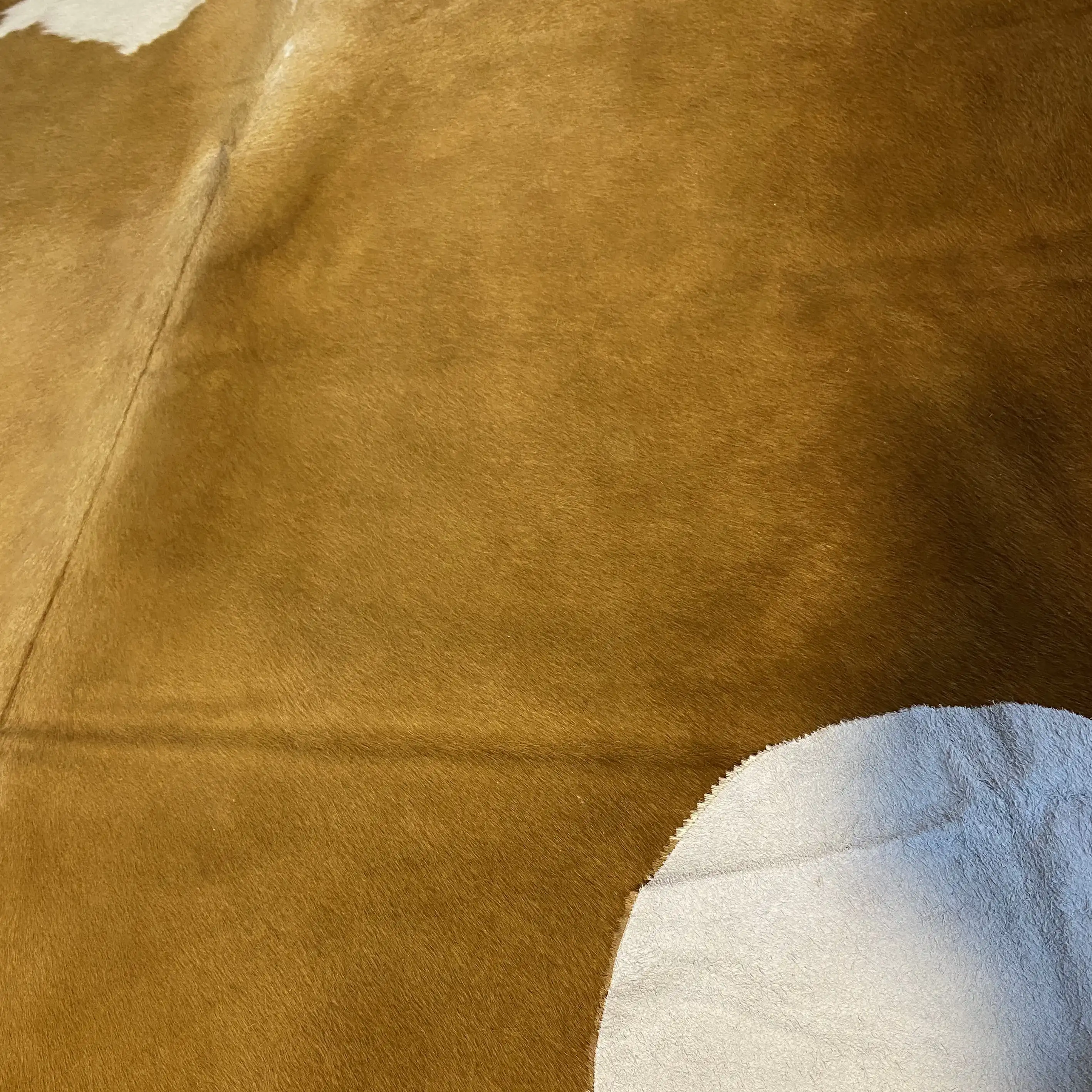 HAKİKİ DERİ DANA POSTU KAHVE - BEYAZ 195 x 220 - 0801000083