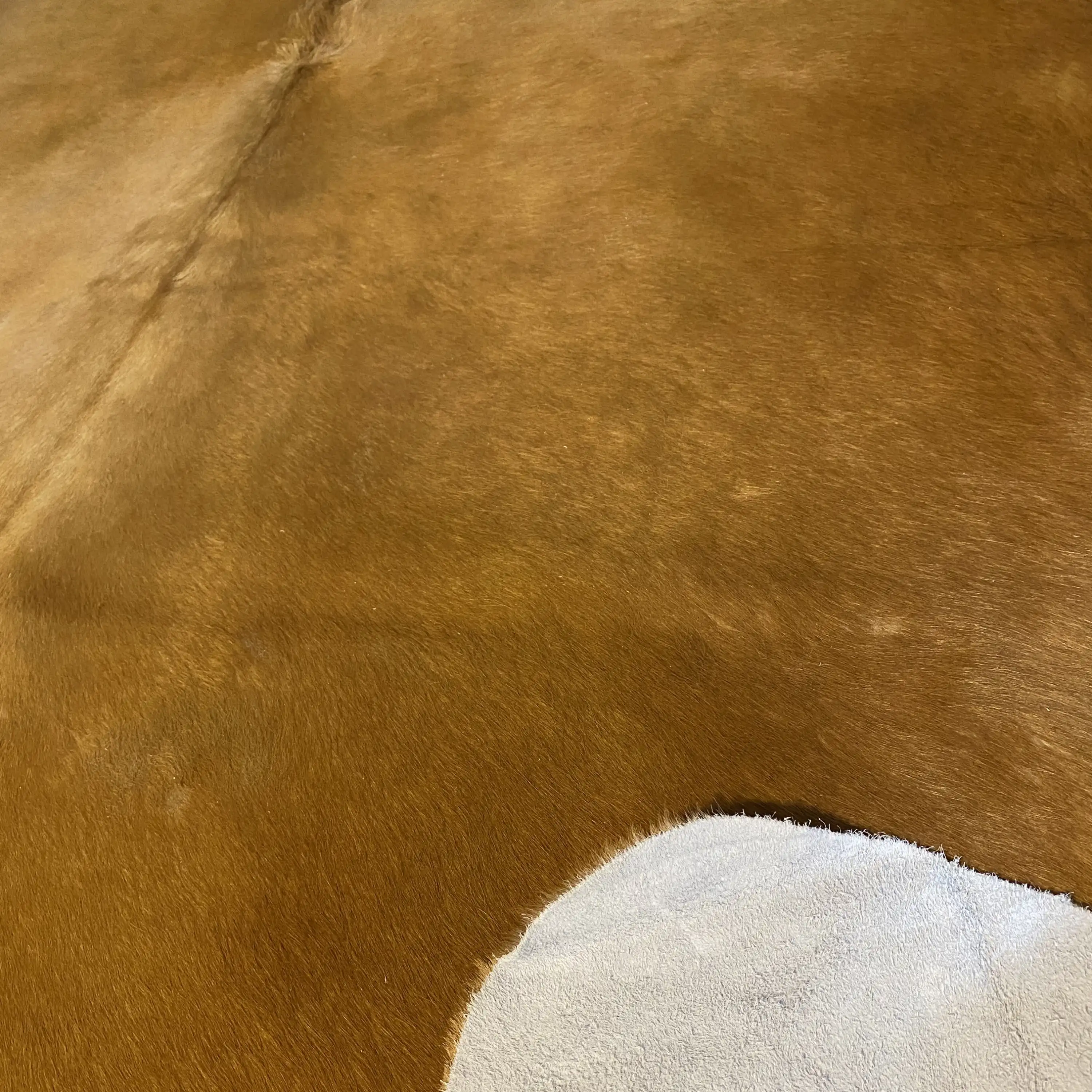 HAKİKİ DERİ DANA POSTU KAHVE - BEYAZ 195 x 225 - 0801000134