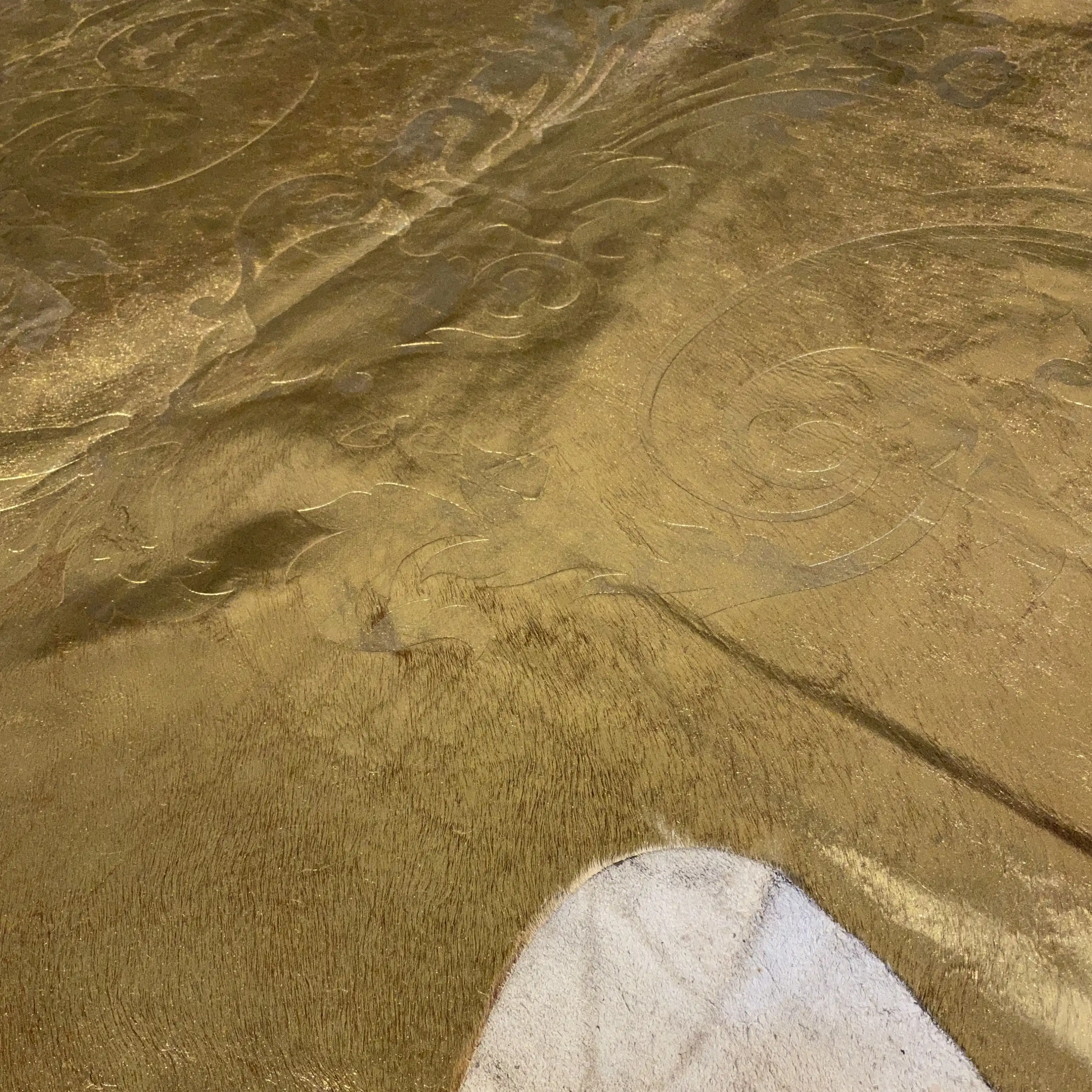 HAKİKİ DERİ DANA POSTU LAZERLİ-VARAKLI 210 x 245 - 1401000012