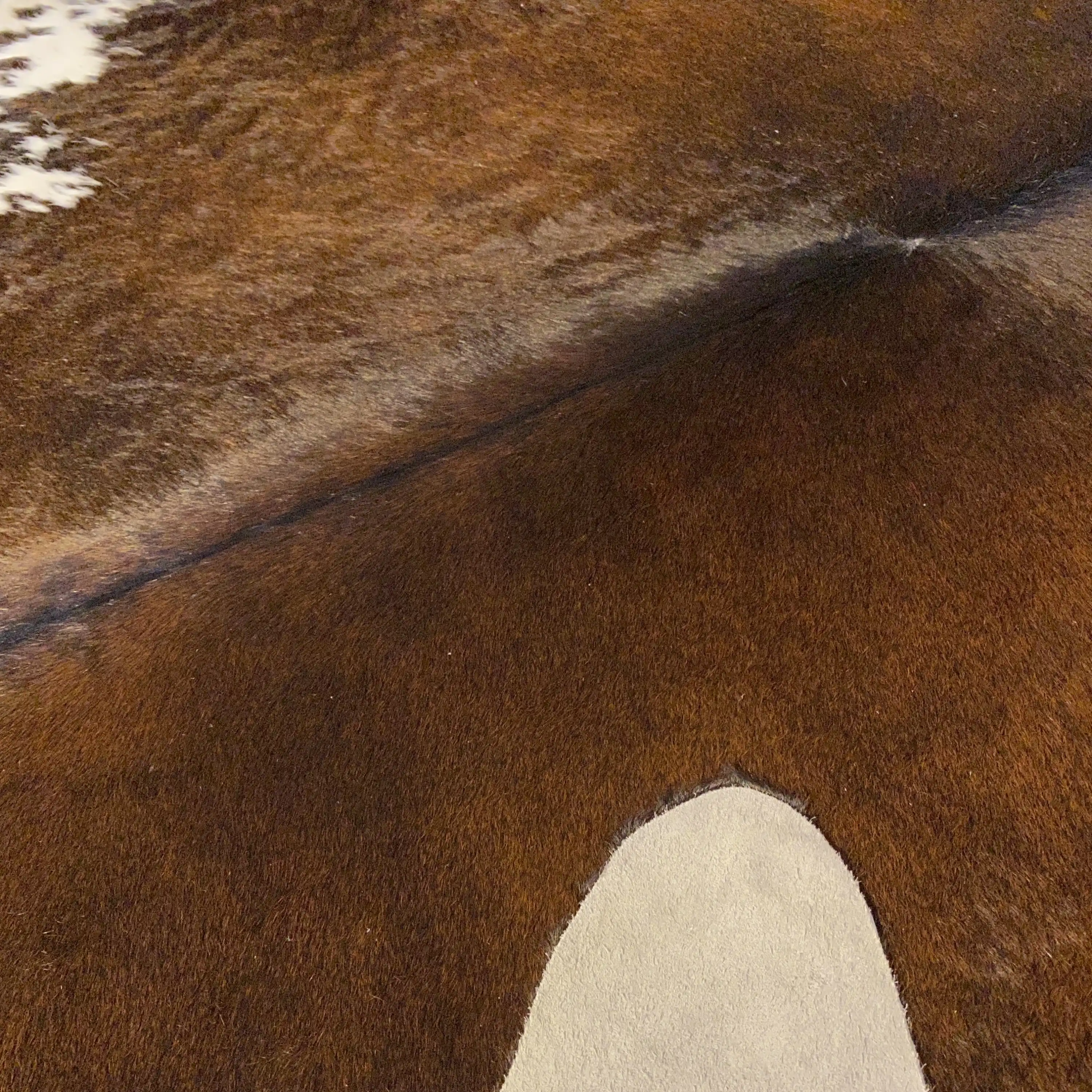 HAKİKİ DERİ DANA POSTU MIX KAHVE 175 x 200 - 1001000124