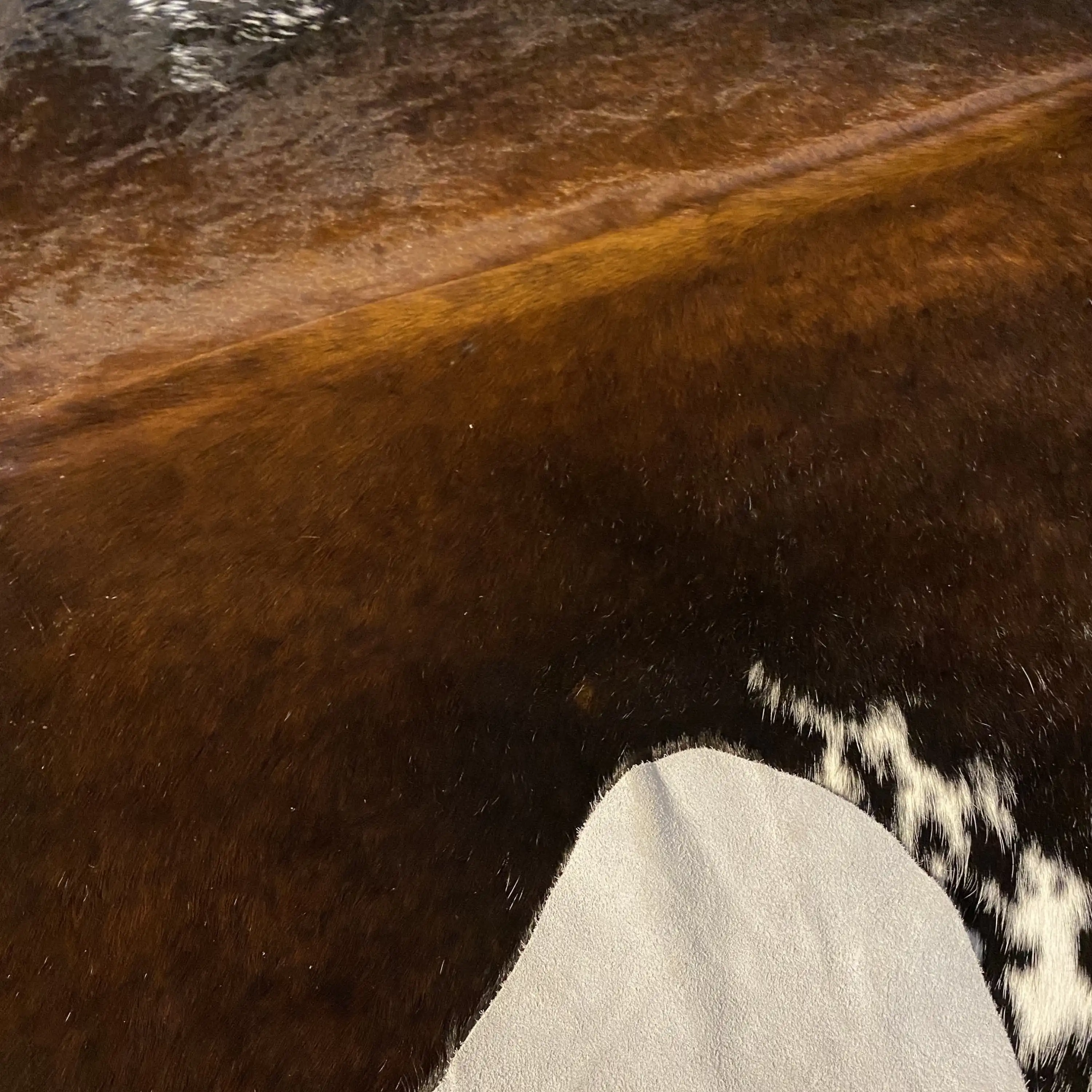 HAKİKİ DERİ DANA POSTU MIX KAHVE 185 x 215 - 1001000170