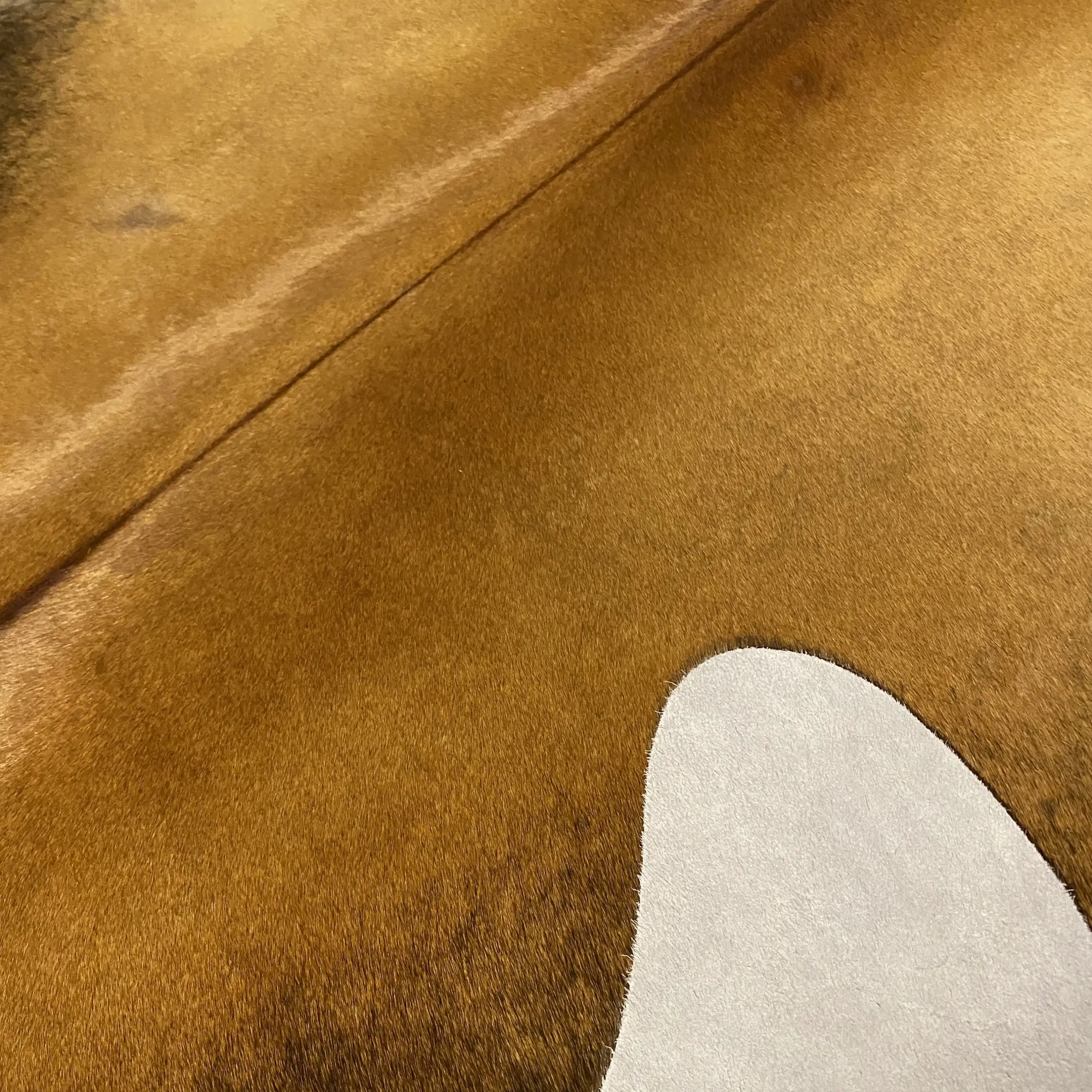 HAKİKİ DERİ DANA POSTU MIX KAHVE 190 x 220 - 1001000090