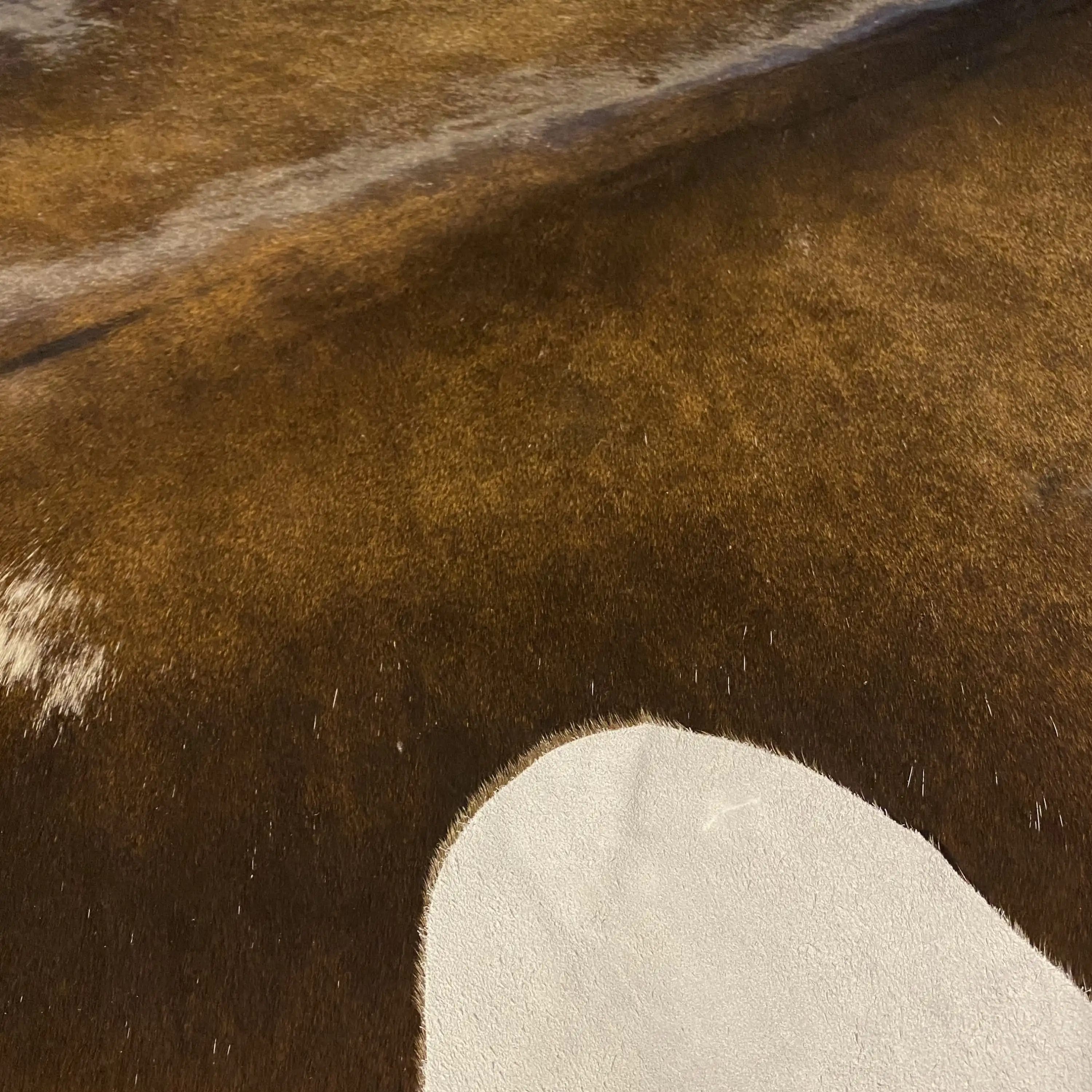 HAKİKİ DERİ DANA POSTU MIX KAHVE 190 x 220 - 1001000157