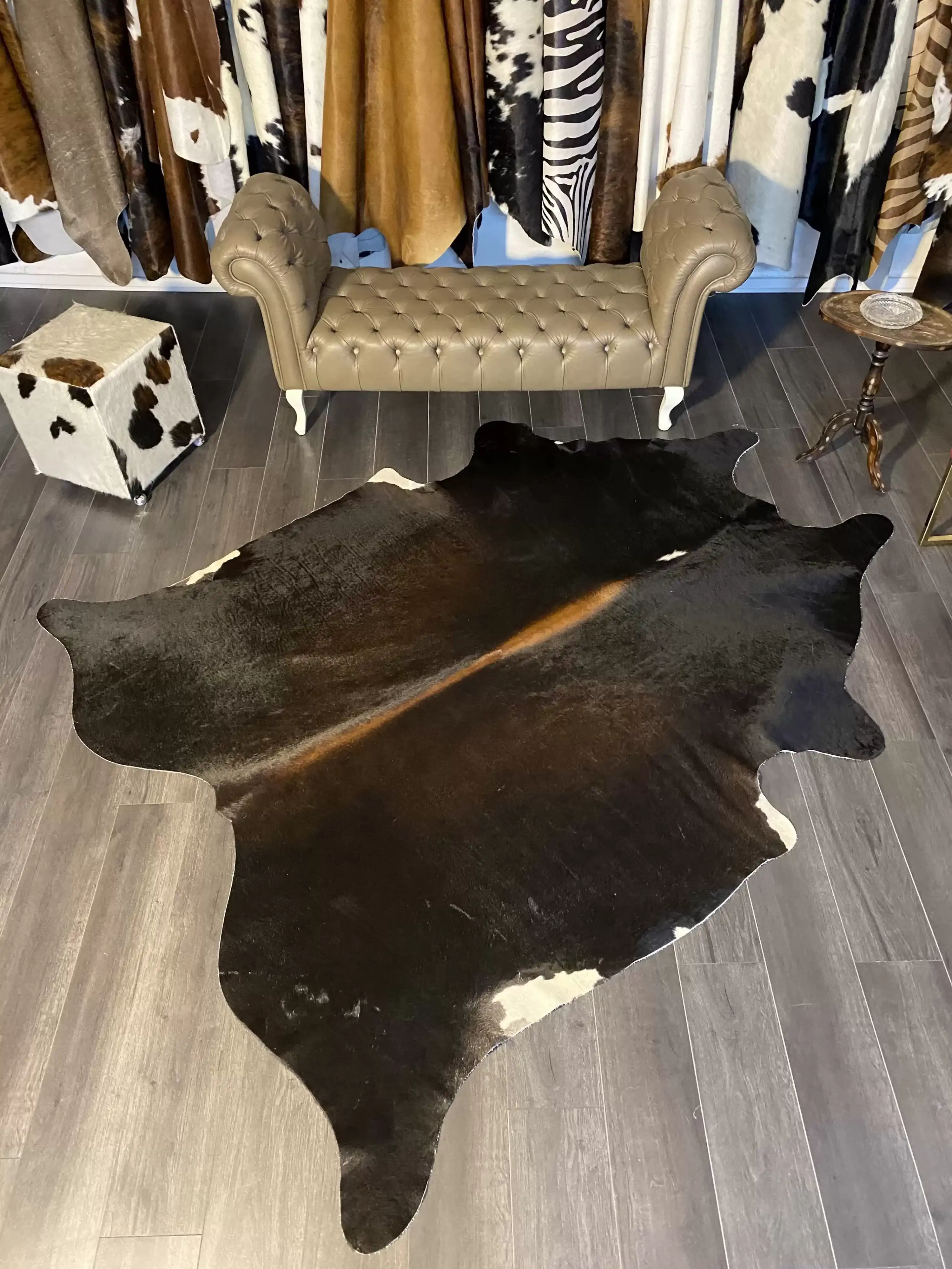 HAKİKİ DERİ DANA POSTU MIX KAHVE 205 x 250 - 1001000181