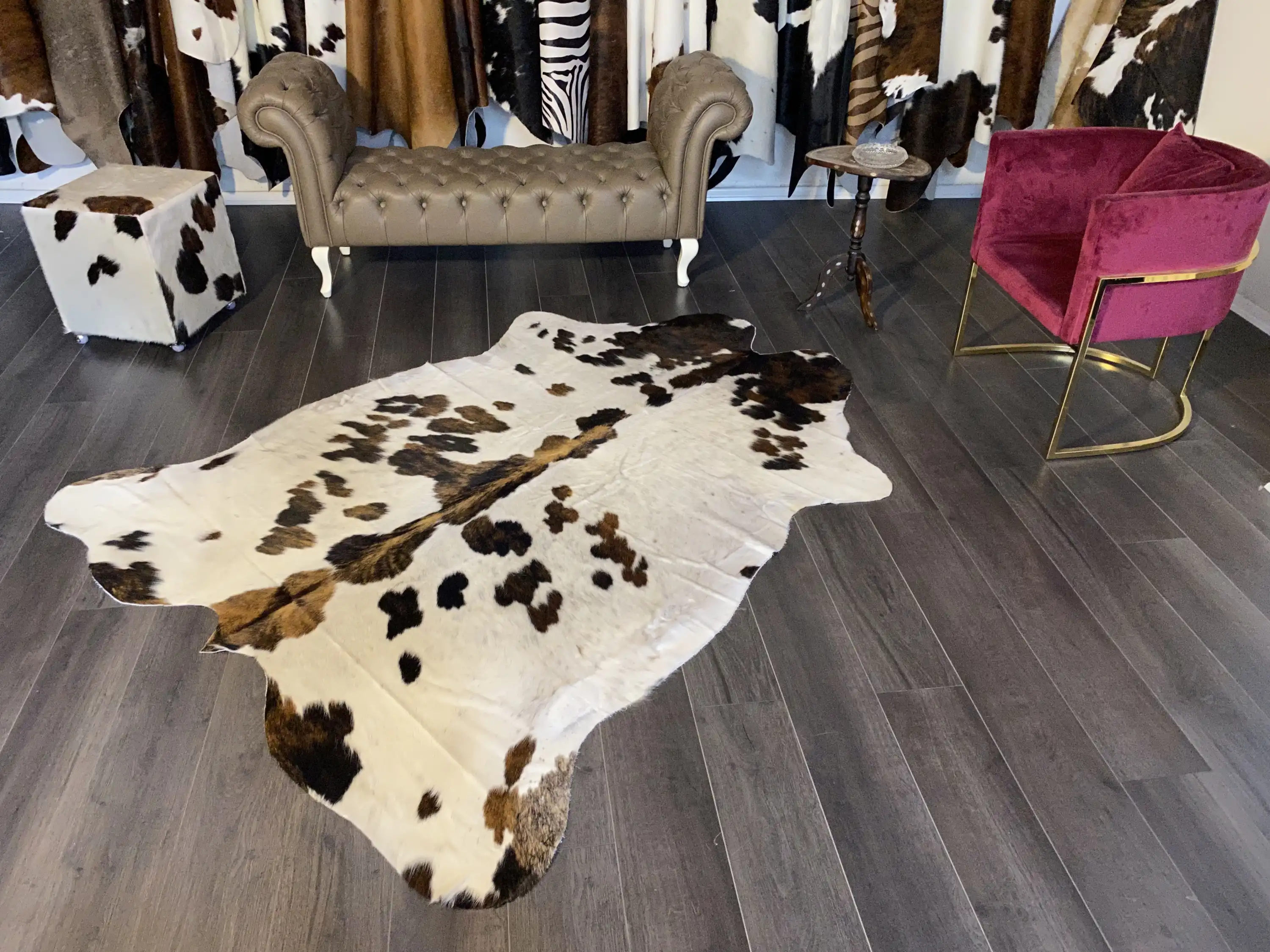 HAKİKİ DERİ DANA POSTU ÜÇ RENK 175 x 215 - 0901000103