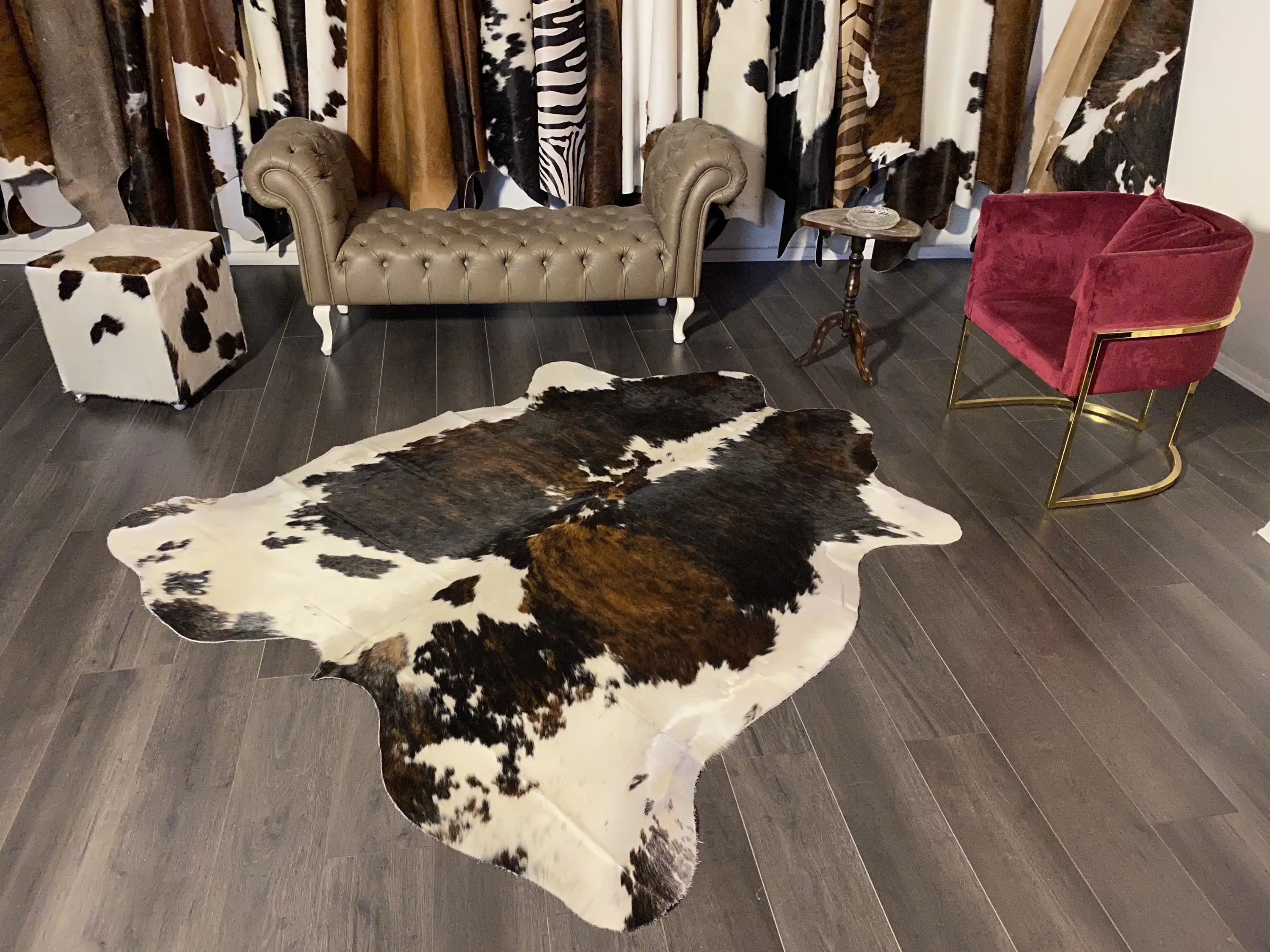 HAKİKİ DERİ DANA POSTU ÜÇ RENK 185 x 205 - 0901000072