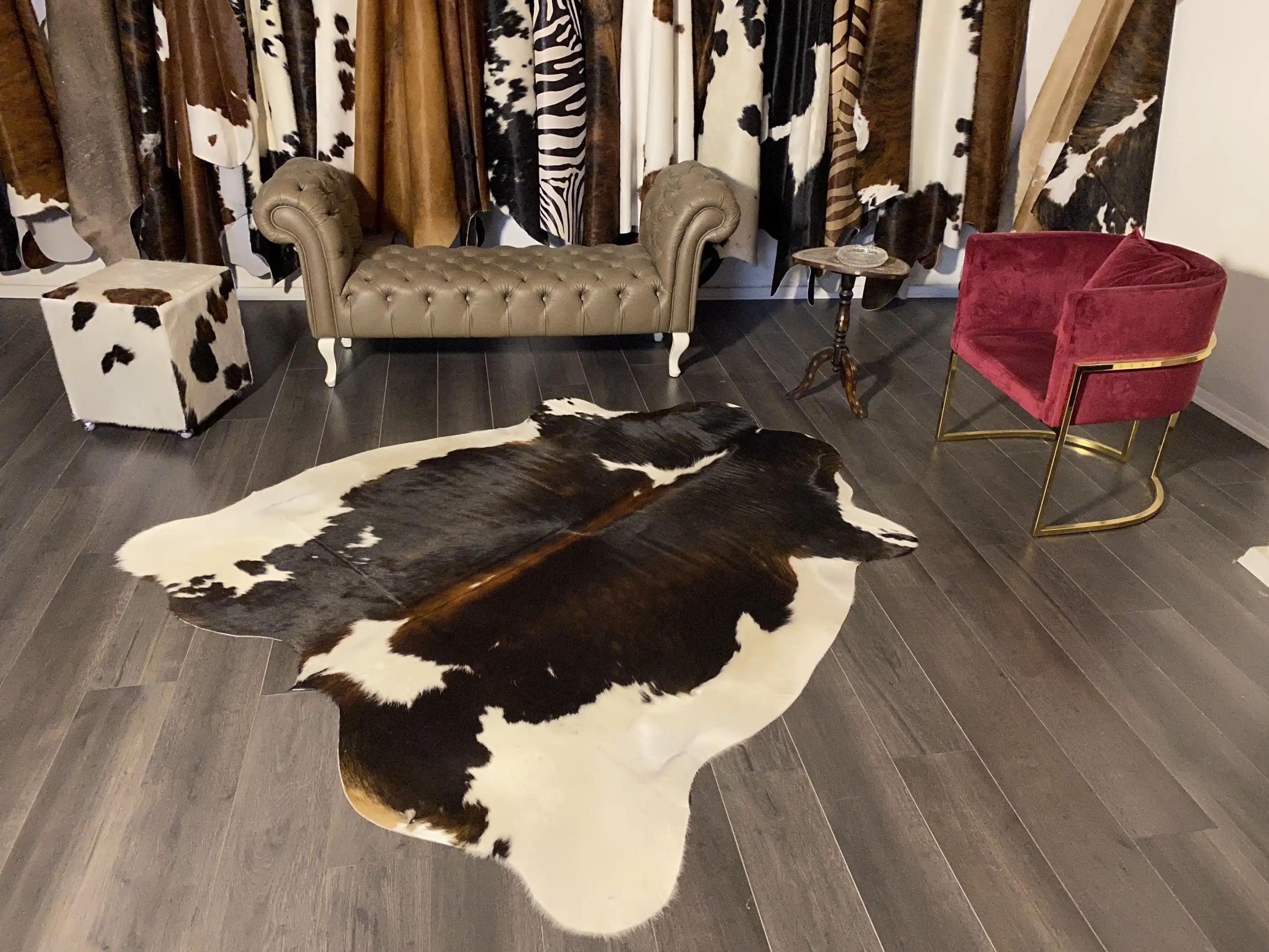 HAKİKİ DERİ DANA POSTU ÜÇ RENK 185 x 205 - 0901000073