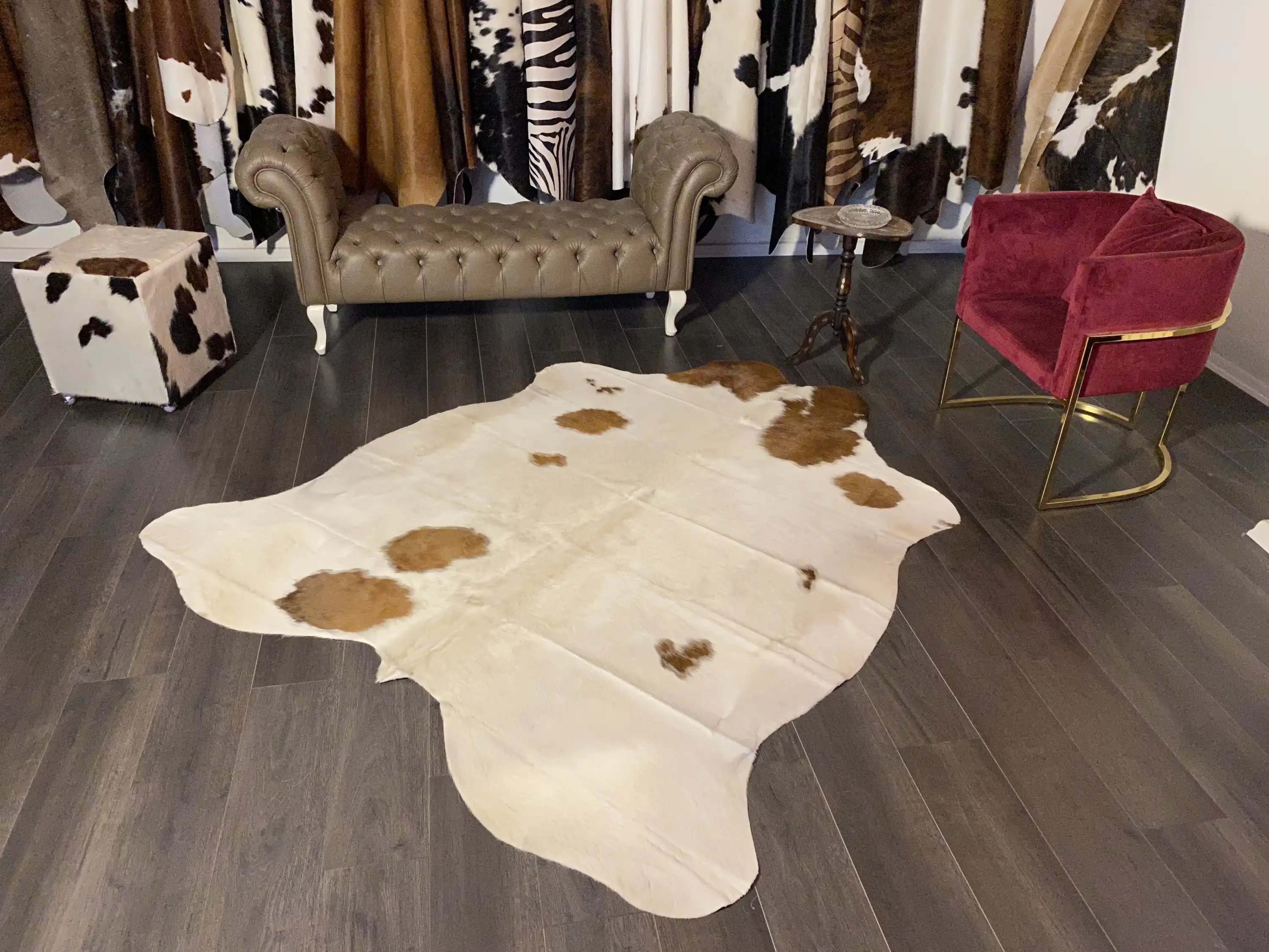 HAKİKİ DERİ DANA POSTU ÜÇ RENK 185 x 215 - 0901000038