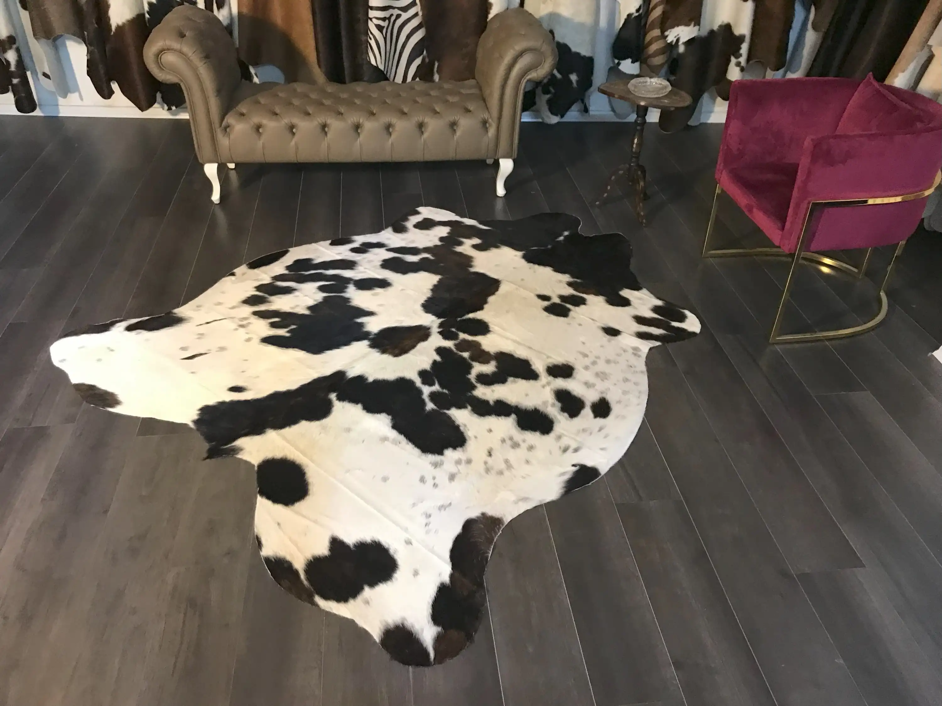 HAKİKİ DERİ DANA POSTU ÜÇ RENK 190 x 200 - 0901000131