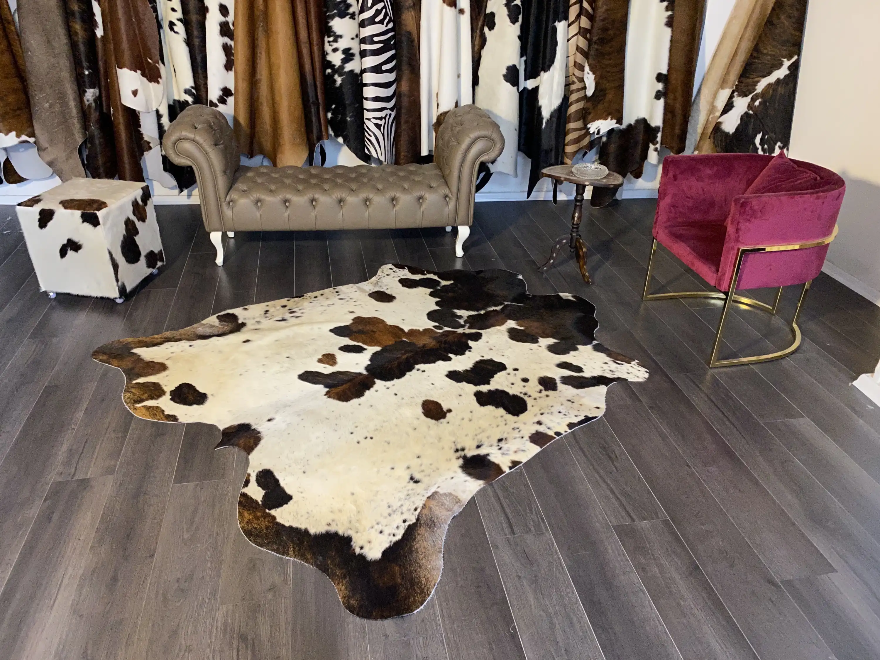 HAKİKİ DERİ DANA POSTU ÜÇ RENK 190 x 210 - 0901000088