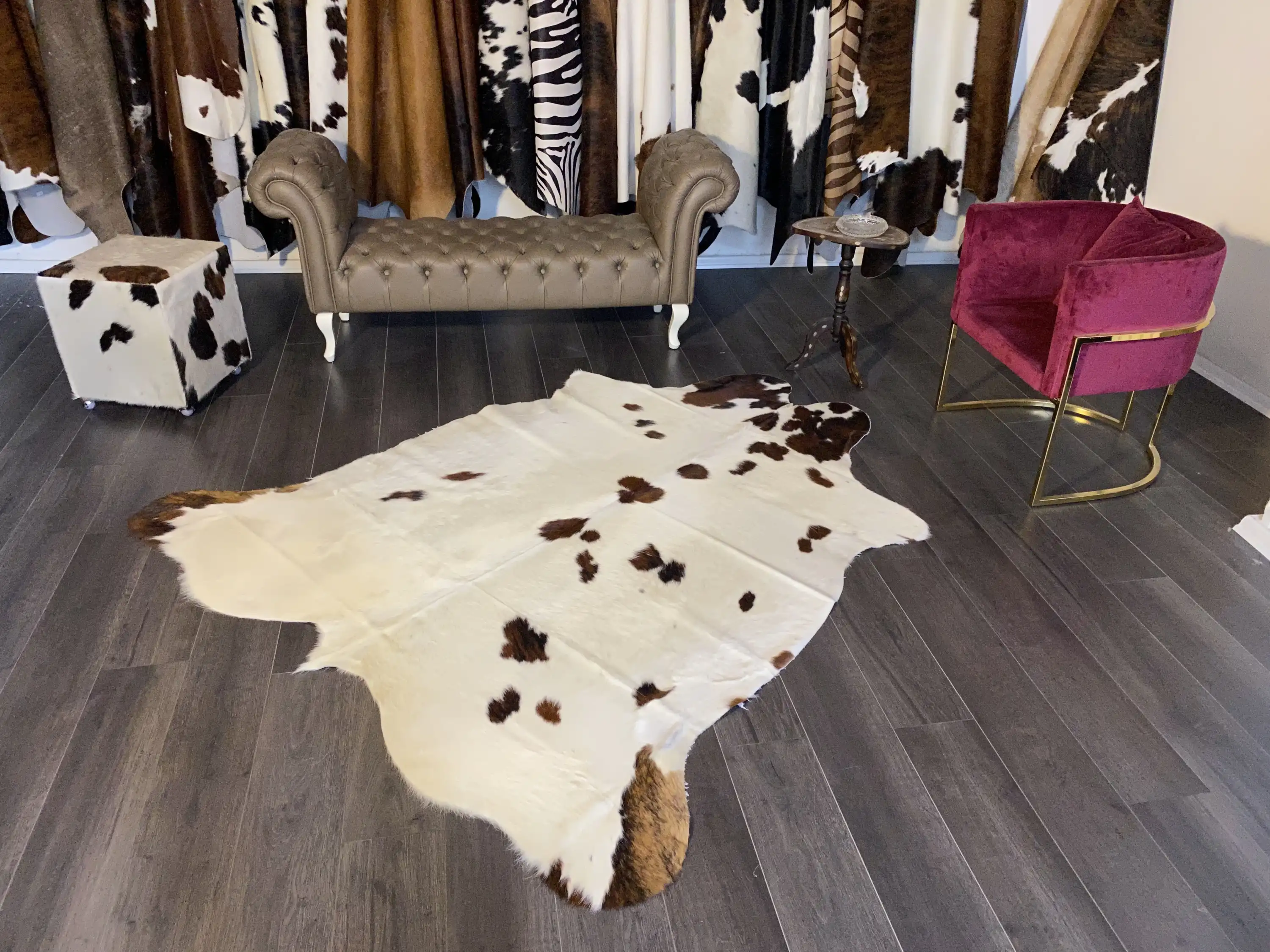 HAKİKİ DERİ DANA POSTU ÜÇ RENK 190 x 215 - 0901000084