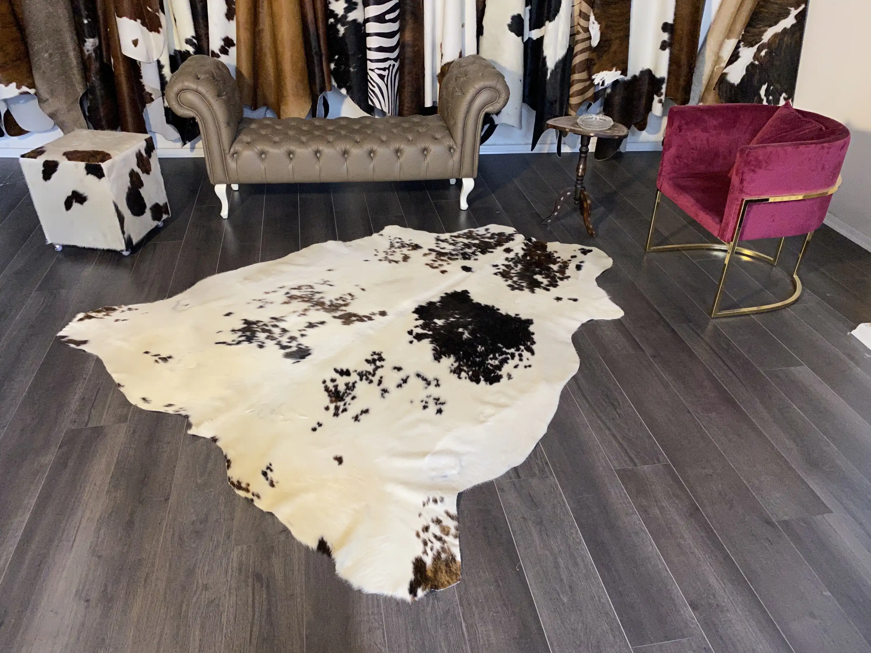 HAKİKİ DERİ DANA POSTU ÜÇ RENK 195 x 220 - 0901000092