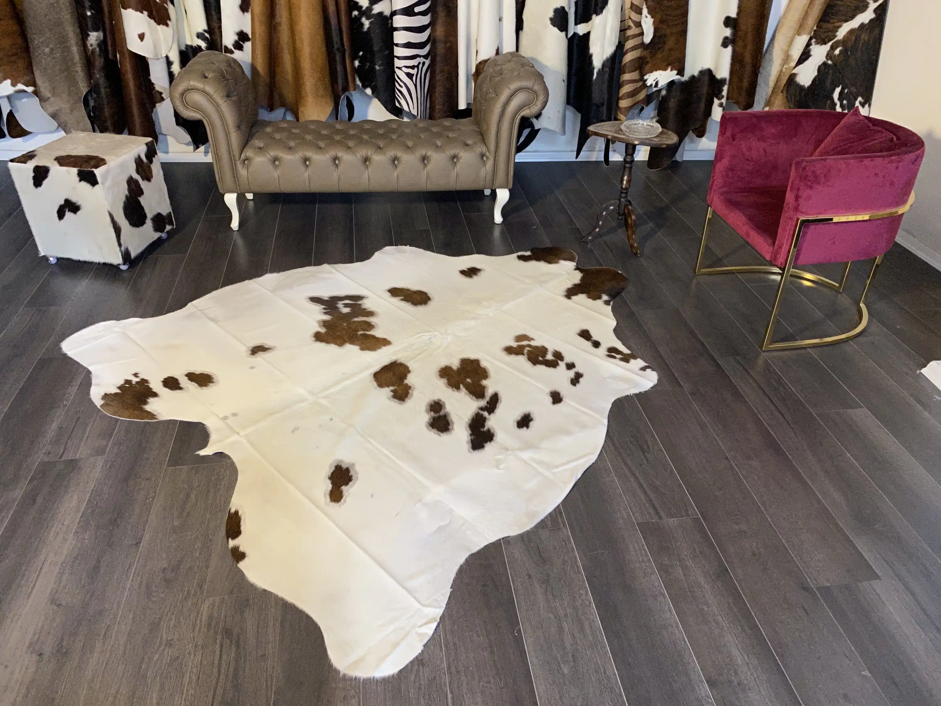 HAKİKİ DERİ DANA POSTU ÜÇ RENK 195 x 220 - 0901000101