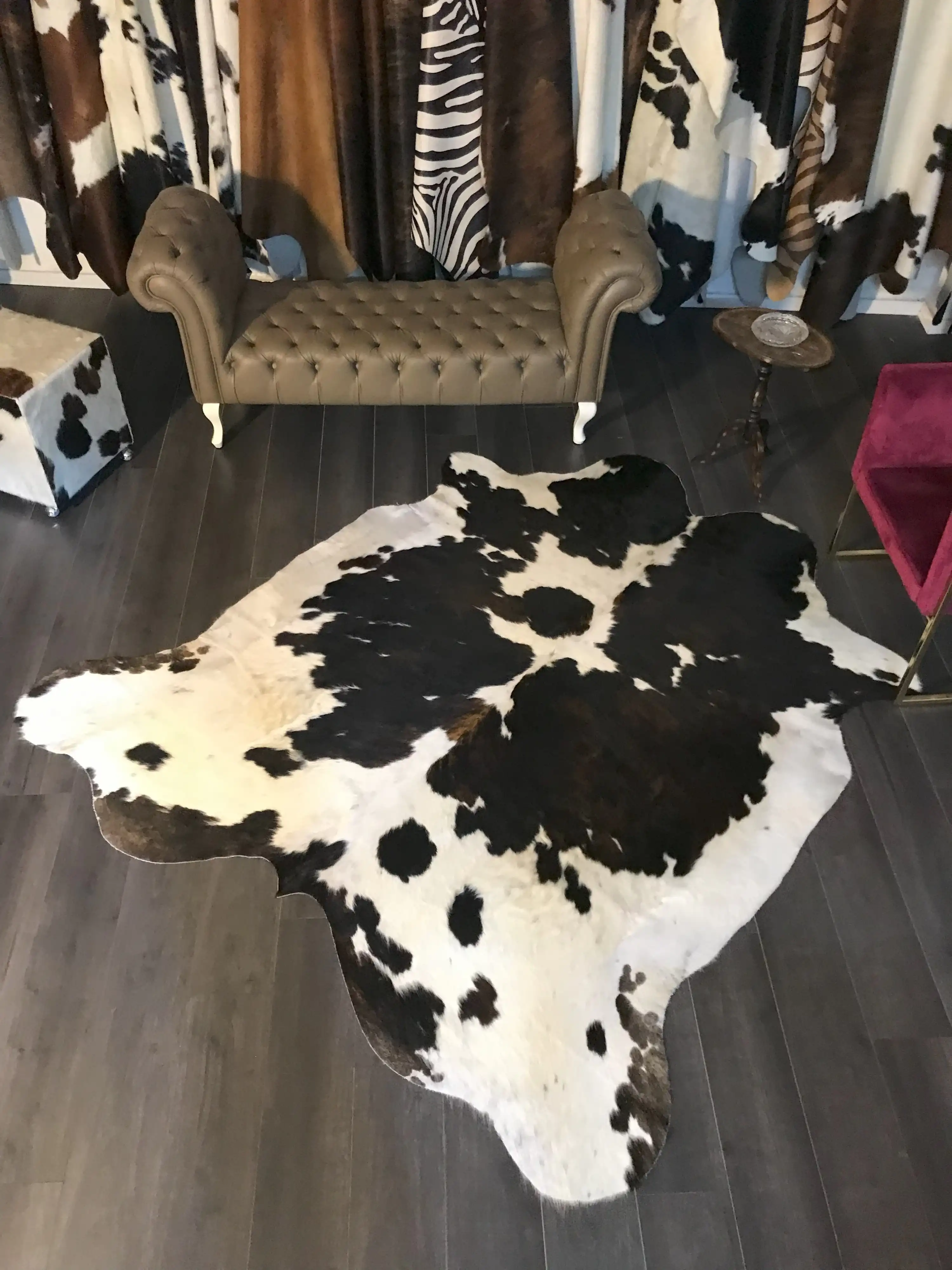 HAKİKİ DERİ DANA POSTU ÜÇ RENK 195 x 220 - 0901000138