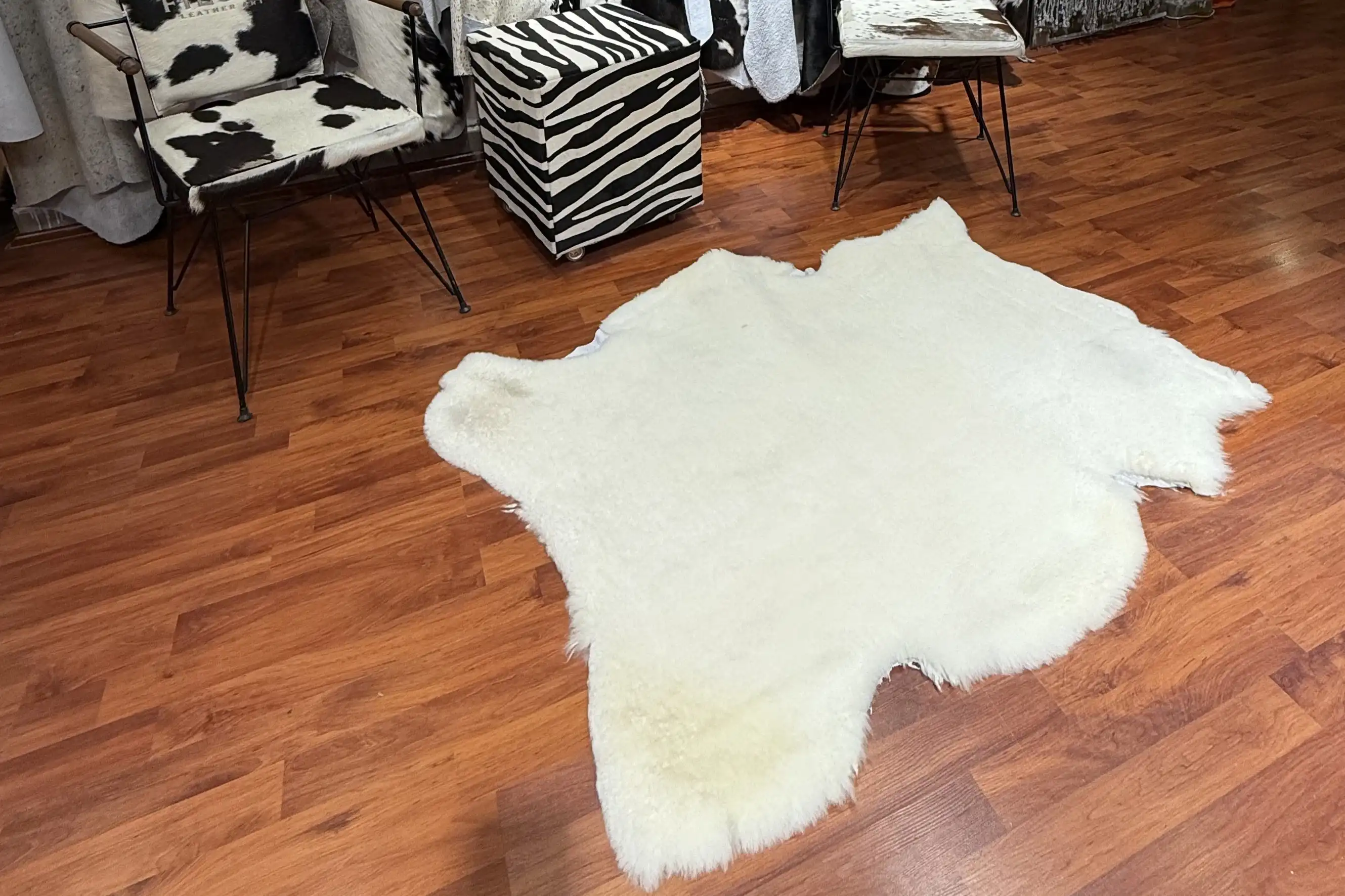 HAKİKİ KOYUN KÜRKÜ POST