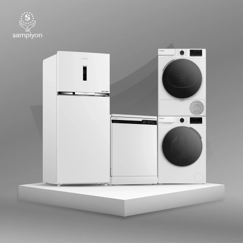 Arçelik İdeal 4lü Kurutmalı Beyaz Set