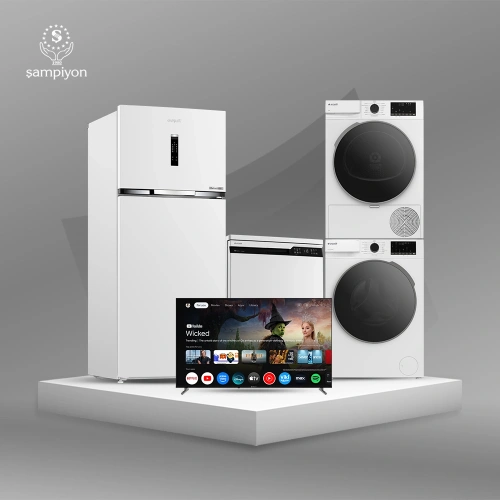 Arçelik İdeal 5li Beyaz Set ( Kurutmalı )