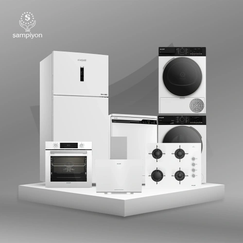 Arçelik Süper XL 5li Beyaz Set