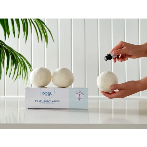 Doqu 3lü Yün Kurutma Topu Standart