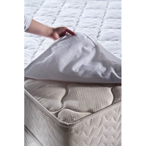 Doquhome Comfyline Sıvı Geçirmez Fitted Alez Beyaz