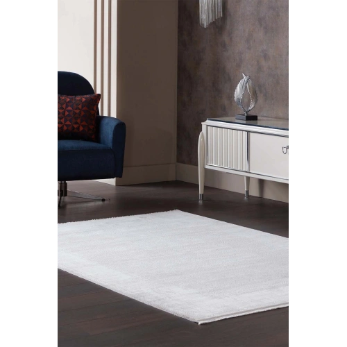 Gümüşsuyu Black&Brown 13587 Modern Beyaz Halı