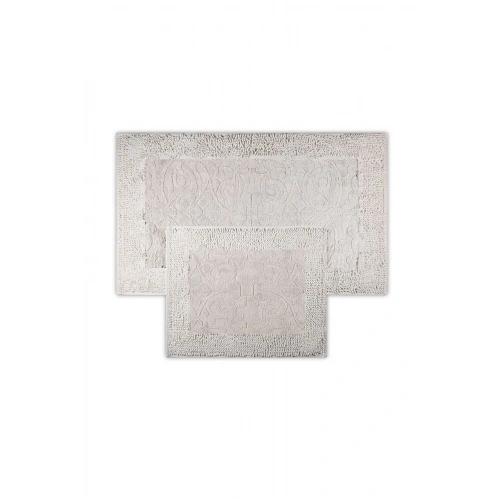 Gümüşsuyu DECO SOHO BANYO 2Lİ HALISI Ekru