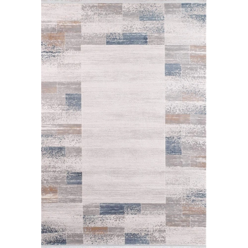 Gümüşsuyu Galina 16624 Dikdörtgen Akrilik Makine Halısı-Mavi