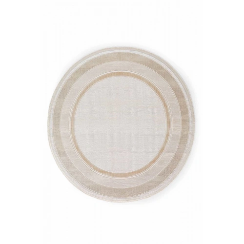 Gümüşsuyu Galina 16649 Daire Akrilik Makine Halısı-Sarı