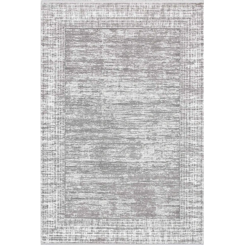 Gümüşsuyu İpekzade100 11379 Dikdörtgen Akrilik Makine Halısı-Gri