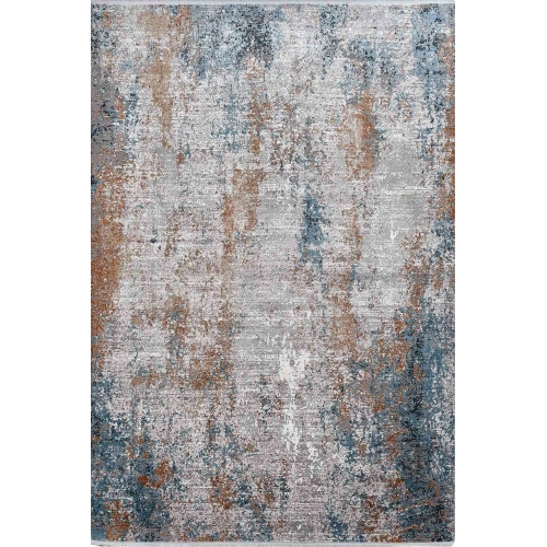 Gümüşsuyu İpekzade100 80089 Doğal İplik Dikdörtgen Makine Halısı-Multi