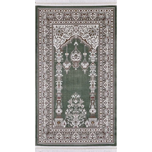 Gümüşsuyu Sedefkar 16457 Seccade-Yeşil