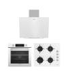 Arçelik 60 Cm Ocaklı Avantaj Beyaz Ankastre Set