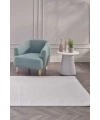 Gümüş Suyu Deco Curlina 80044 Dikdörtgen Bukleli Halı Krem