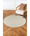Gümüşsuyu Deco Daisy 16666 Daire Tozumaz Makine Halısı Krem