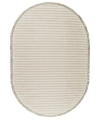 Gümüşsuyu Deco Daisy 16666 Oval Tozumaz Makine Halısı-Krem