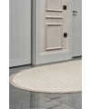 Gümüşsuyu Deco Daisy 16666 Oval Tozumaz Makine Halısı-Krem