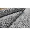 Gümüşsuyu Deco Geo 80010 Dikdörtgen Polyester Pamuk Karışımlı Makine Halısı-Gri