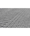 Gümüşsuyu Deco Geo 80010 Dikdörtgen Polyester Pamuk Karışımlı Makine Halısı-Gri